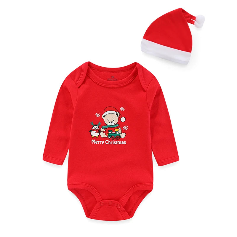 My First Christmas Baby Outfit
