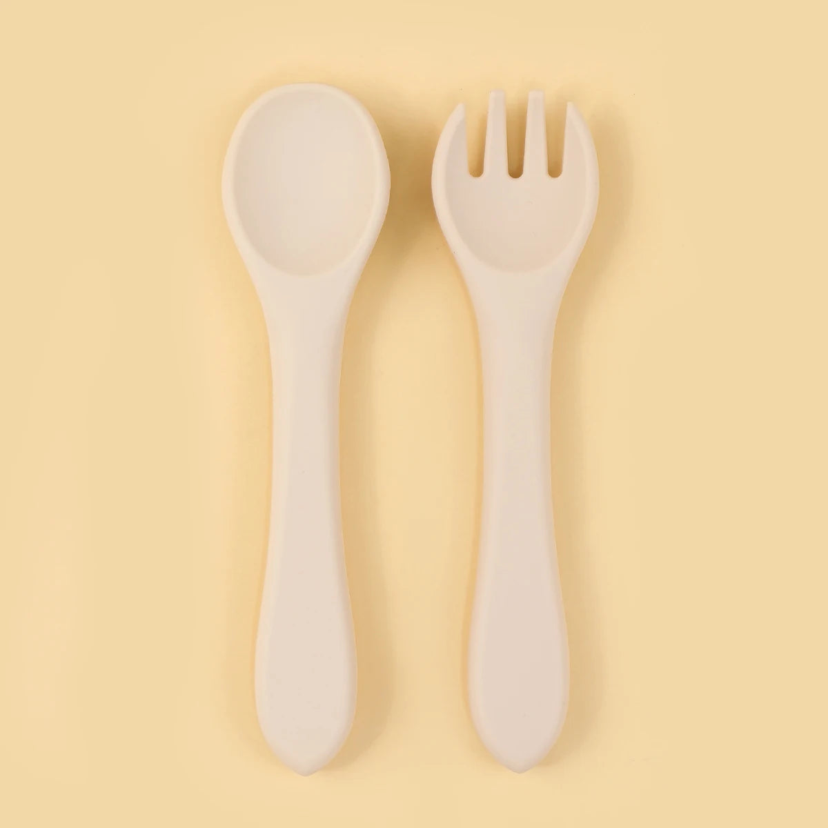 Baby Silicone Fork & Spoon Set
