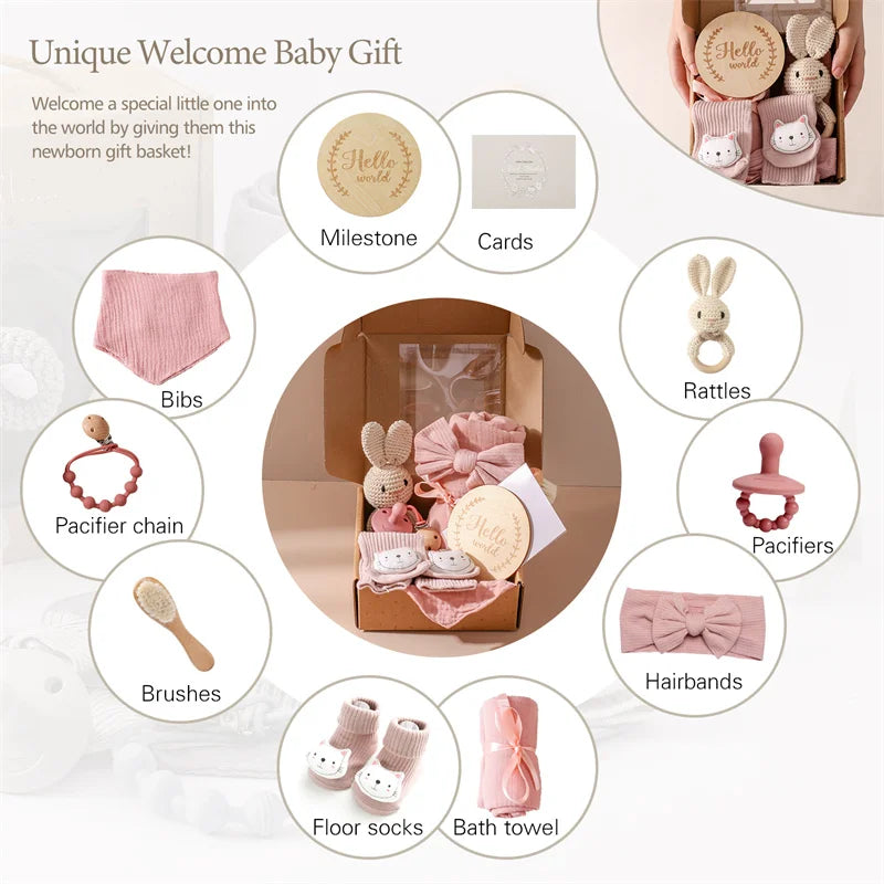 Baby Towel & Newborn Gift Set