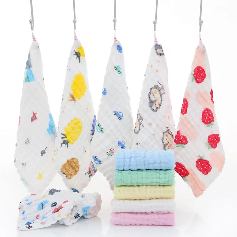 Baby Muslin Washcloths 5-Pack