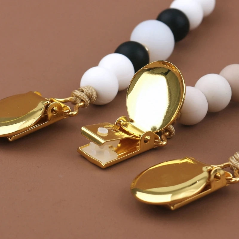 3pcs Baby Handmade Pacifier Chain Clip