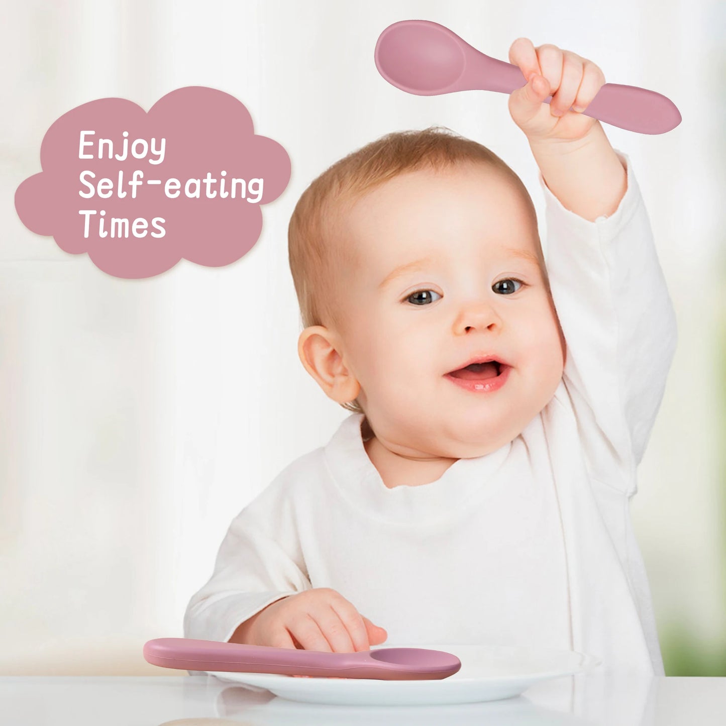 Baby Silicone Fork & Spoon Set