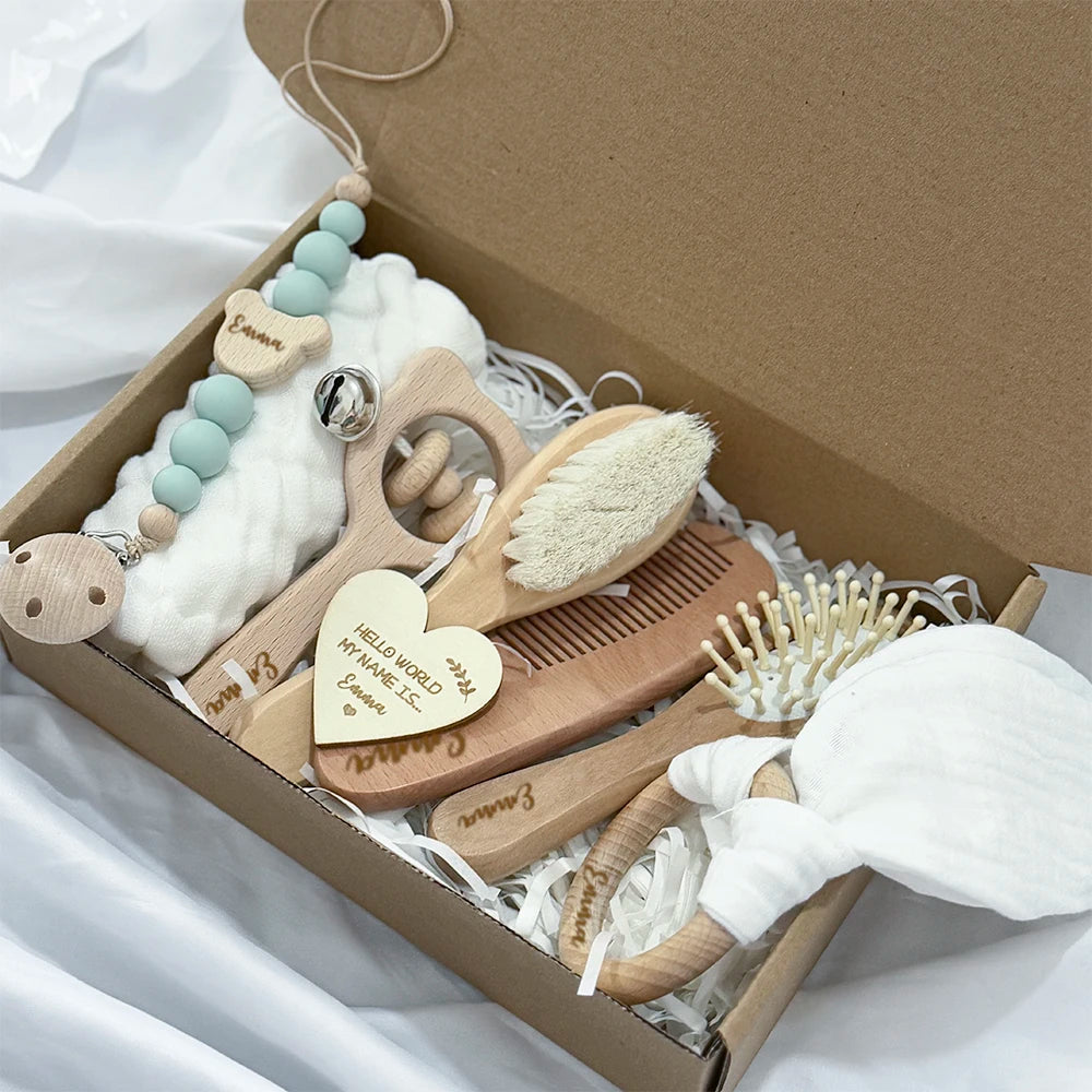 Personalized Baby Gift Box 8 Pcs