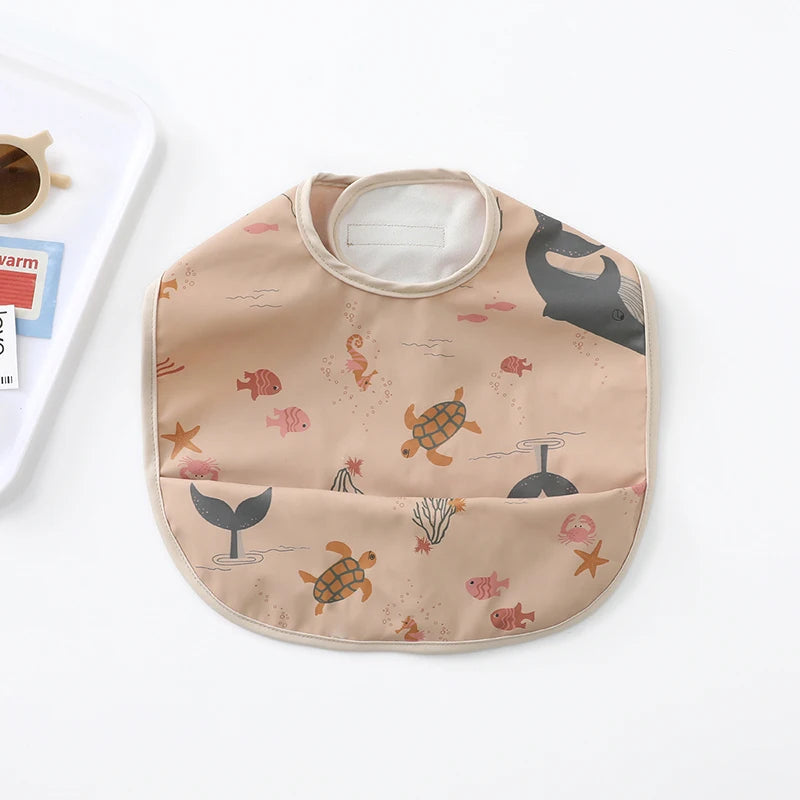 Cartoon Waterproof Baby Bib