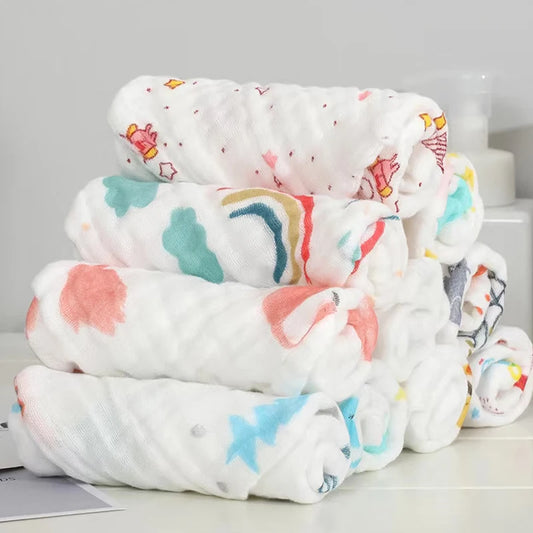 Baby Muslin Washcloths 5-Pack