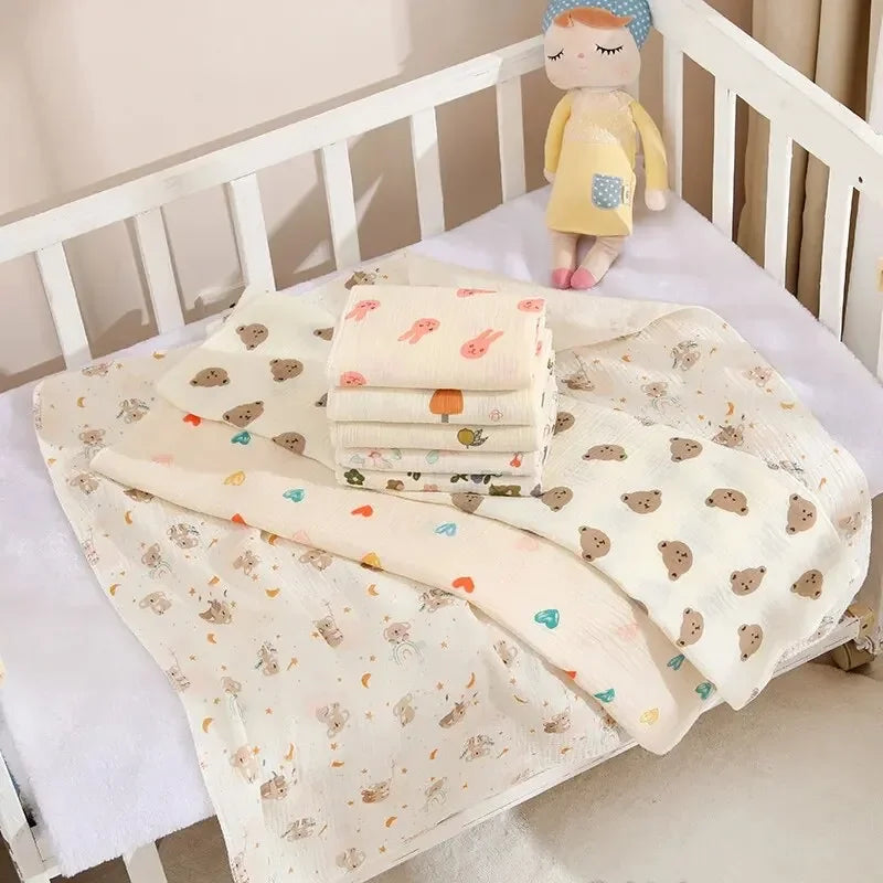 Cotton Baby Muslin Swaddle Blanket