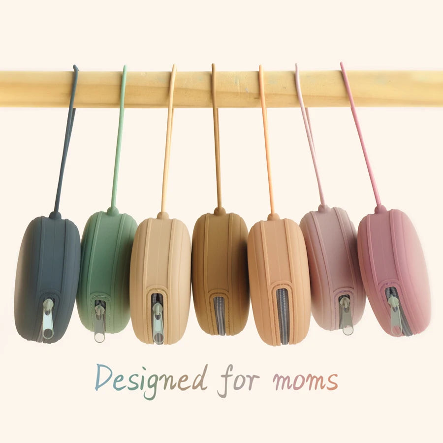 Baby Pacifier Holder Zipper Pacifier Box Baby