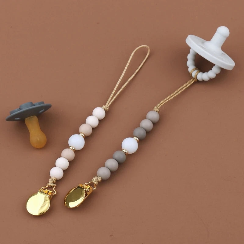 3pcs Baby Handmade Pacifier Chain Clip