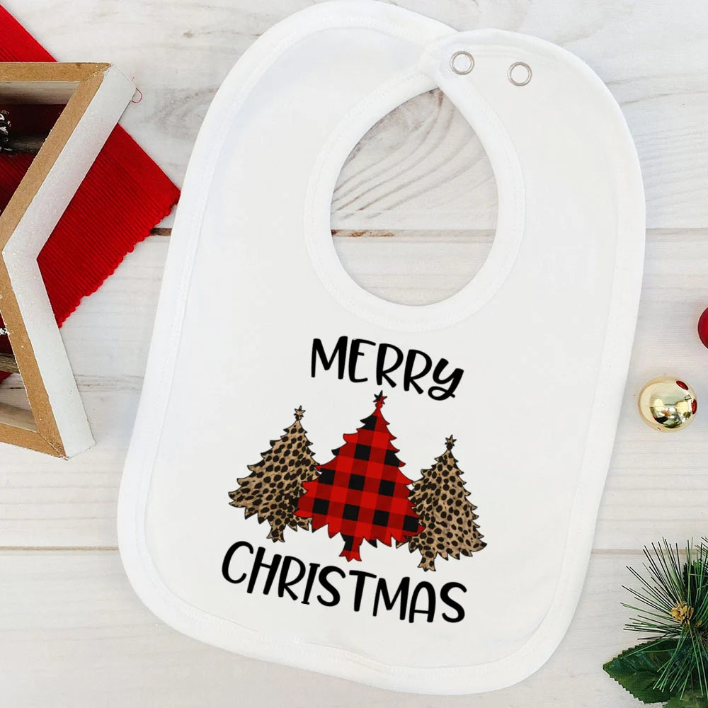 My First Christmas Baby Bib