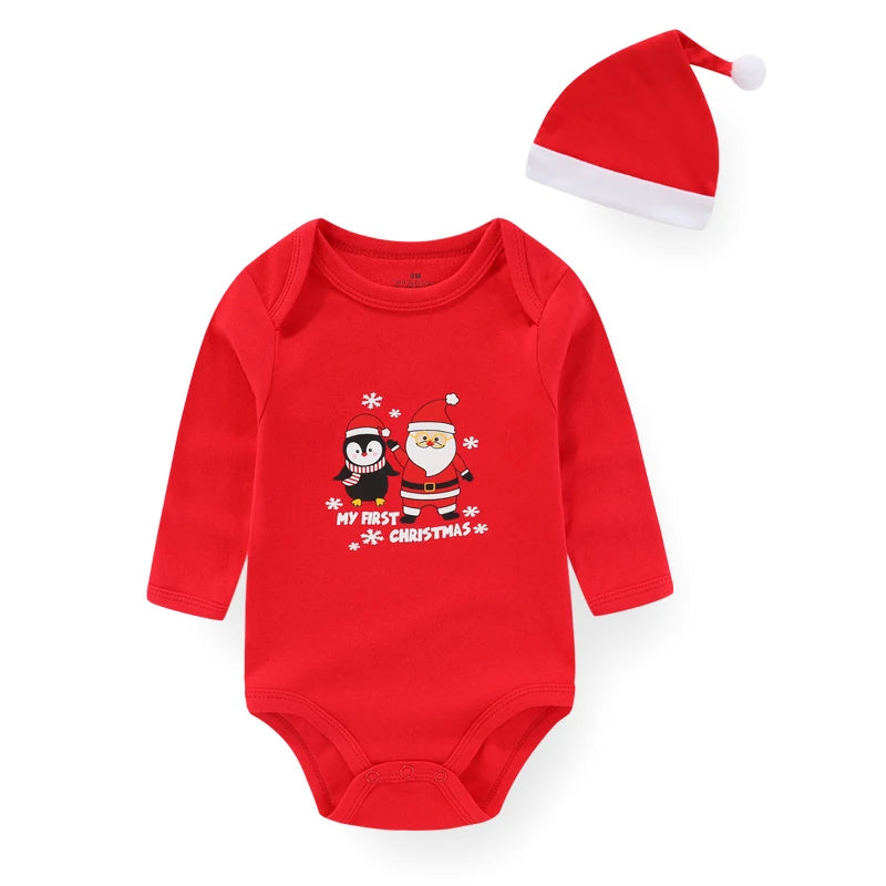 My First Christmas Baby Outfit