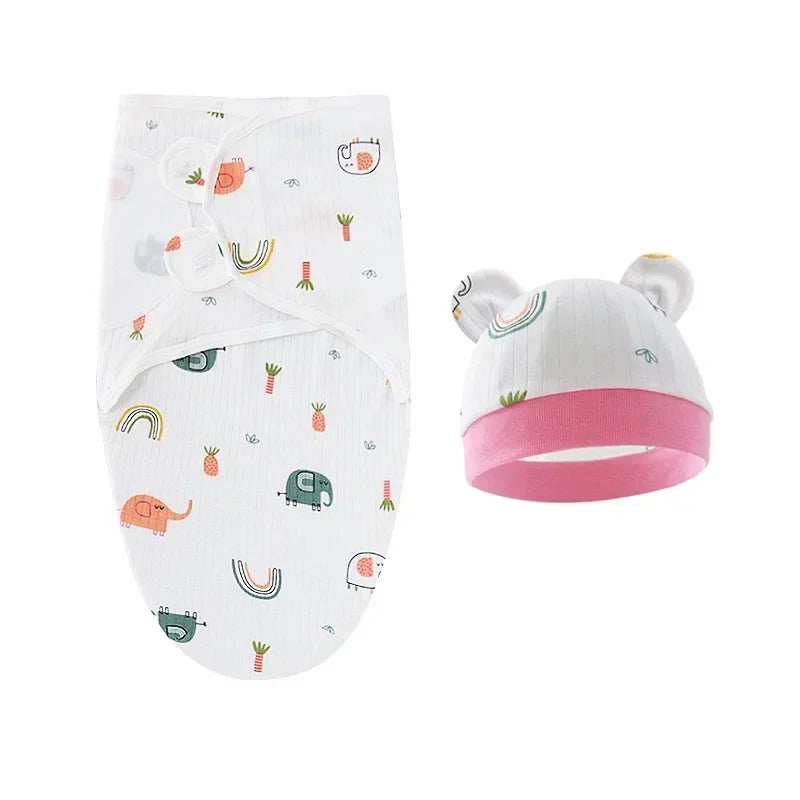 Baby Cotton Swaddle Blanket Set