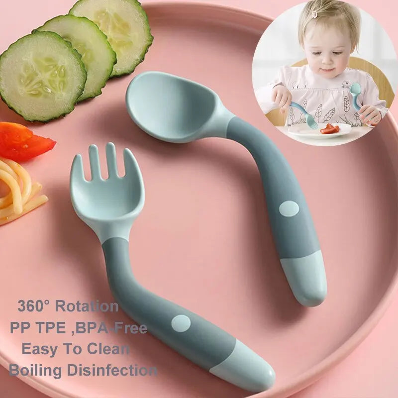 Baby Self Feeding Spoon