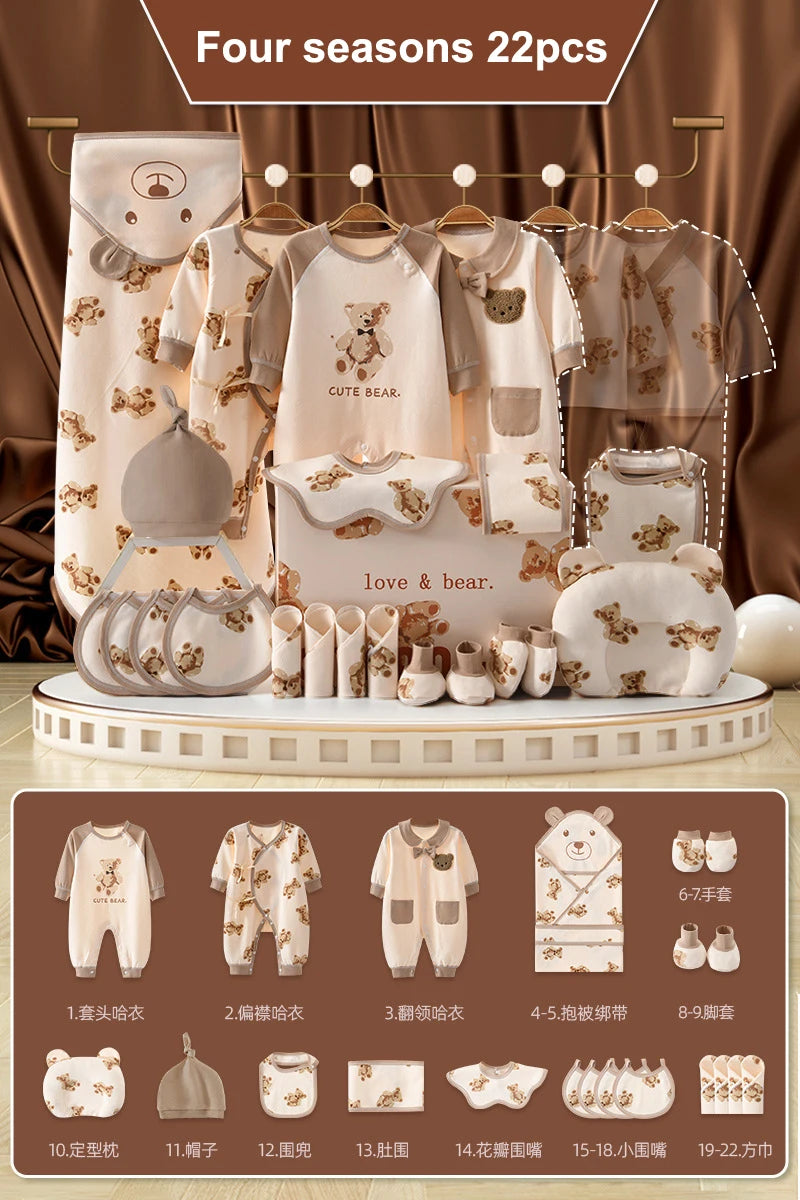Baby Gift Set - Pure Cotton 20-26 Pieces