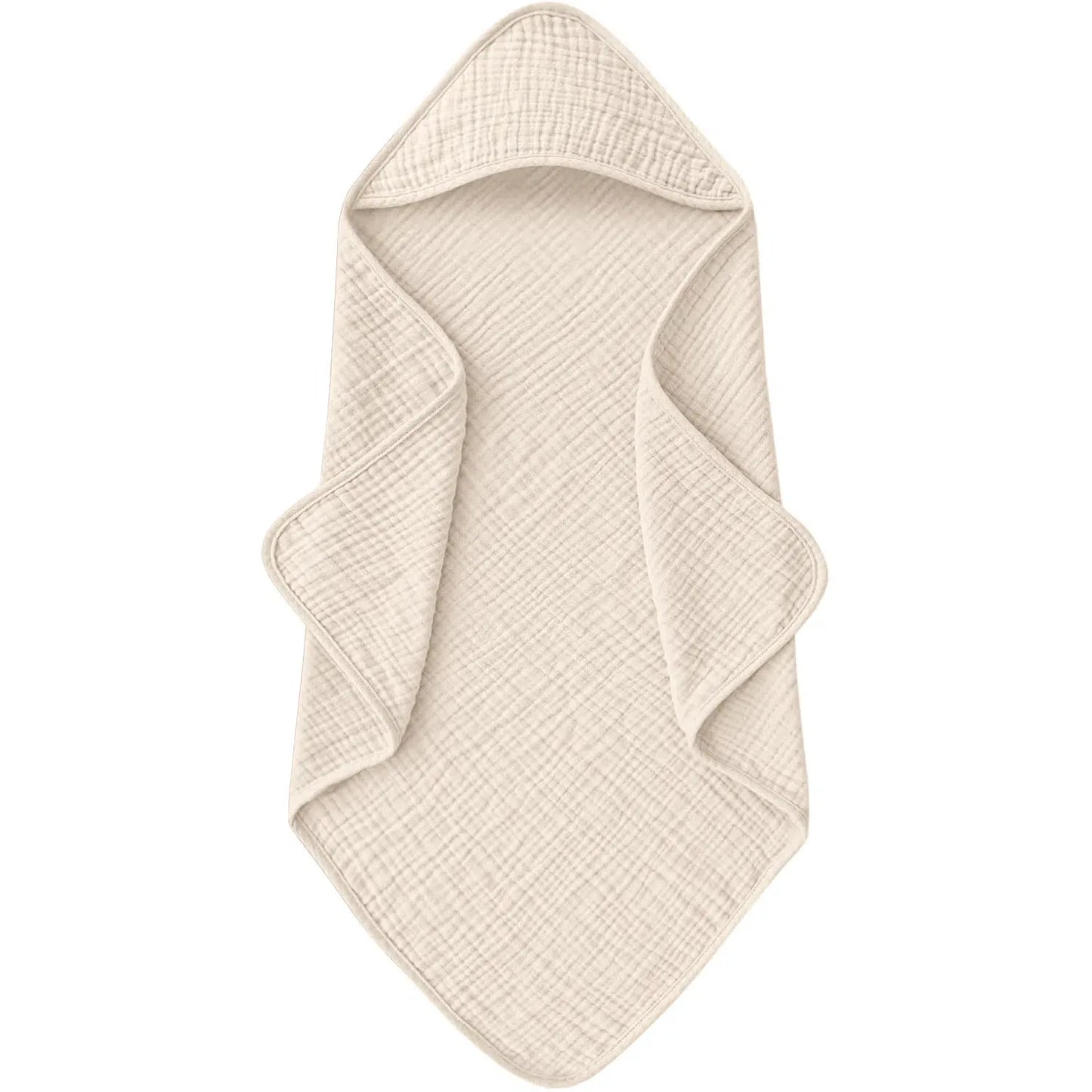 Cotton Muslin Hooded Baby Towel