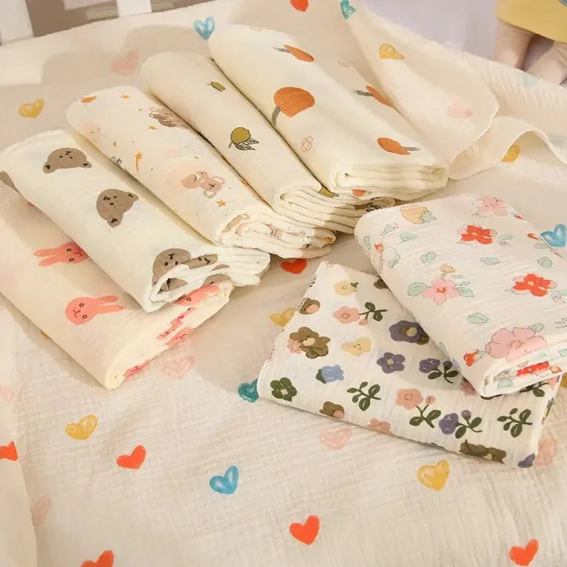 Cotton Baby Muslin Swaddle Blanket