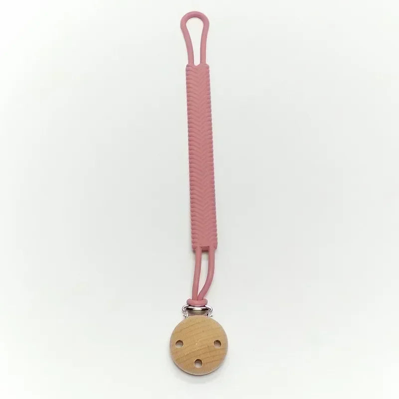 Baby Silicone Pacifier Chain Clip