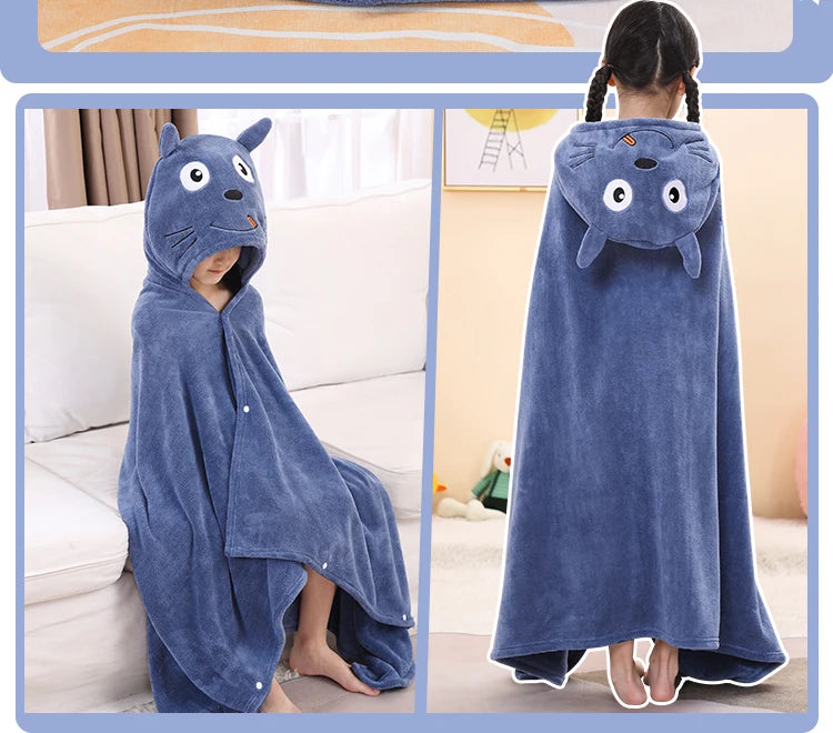 Hooded Baby Bath Towel