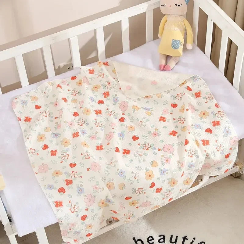 Cotton Baby Muslin Swaddle Blanket